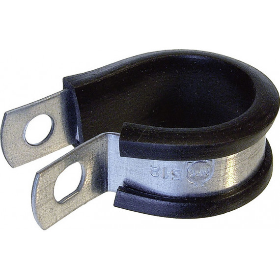 Staffa P fissaggio 27-28.6mm larghezza 13mm
