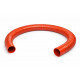 Tubo silicone corrugato Ø80mm x 2m RAL2001 raffreddamento acqua