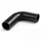 Manicotto silicone curva 90° 55 mm lunghezza 125 mm — strato interno FVMQ resistente agli idrocarburi