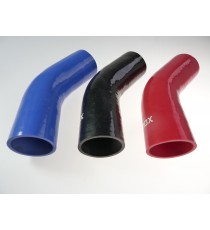 Curva silicone 45° - diametro interno 54 mm - lunghezza 100 mm