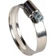Fascetta stringitubo inox W4 90-110 mm - banda 12 mm - REDOX