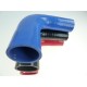 Riduzione silicone 90° - diametri interni 25-38 mm - lunghezza 100 mm