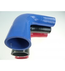 Riduzione silicone 90° - diametri interni 28-38 mm - lunghezza 100 mm