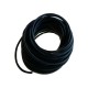Tubo depressione silicone nero diametro interno 4 mm - pretagliato