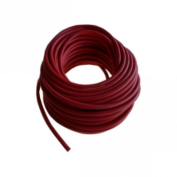 Tubo depressione silicone rosso diametro interno 4 mm - pretagliato