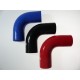 54mm Lunghezza 125mm - Silicone 90° gomito - REDOX