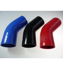 Curva silicone 45° - diametro interno 127 mm - lunghezza 150 mm