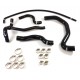 Kit 5 tubi acqua silicone REDOX - Peugeot 206 S16 2.0 16V 136cv senza scambiatore Modine (da OPR 09492)